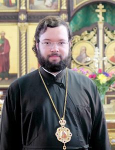 Преосвященнейший епископ Антоний. Собор св. Варвары. Эдмонтон